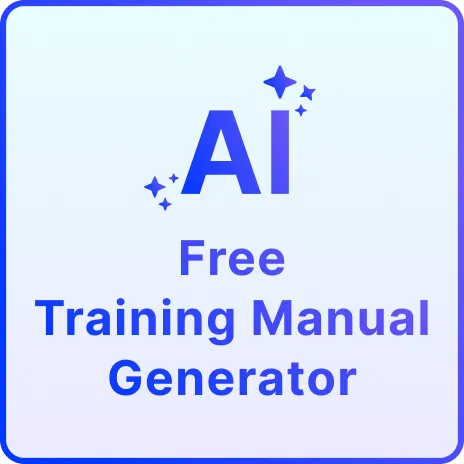 Free AI Training Manual Generator, AI Training Manual Maker Online [ No Signup ]